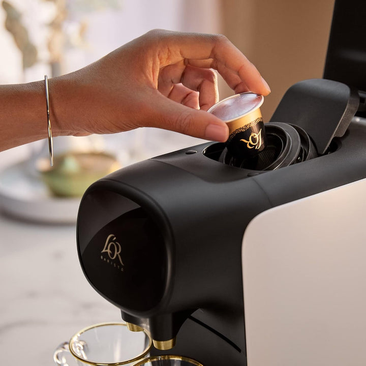 Aparat de cafea PHILIPS LM9012/00 Sublime Gold Satin alb