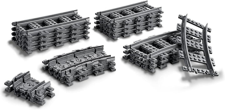 LEGO 60205 City Tracks, 20 piese, set de expansiune pentru copii, băieți și fete, set de jucării