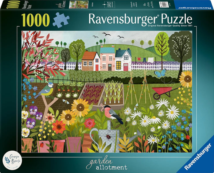 Ravensburger Puzzle 12001178 - Garden Allotment - puzzle jigsaw de 1000 de piese pentru adulți și copii de peste 14 ani
