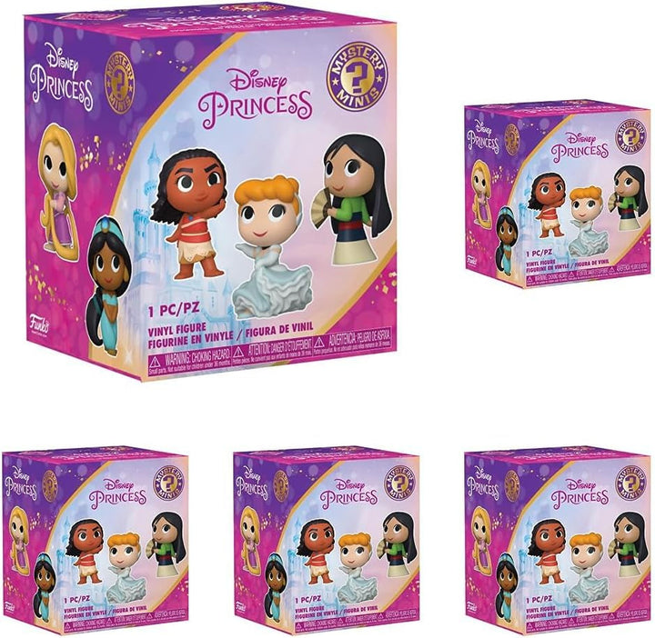 Funko Mystery Mini - Ultimate Princess - 1 din 12 de colecționat - Stilurile variază - Prințesele Disney - Prințesele Disney - Figură de colecționat din vinil - Idee de cadou - Marfă oficială - Fanii filmelor