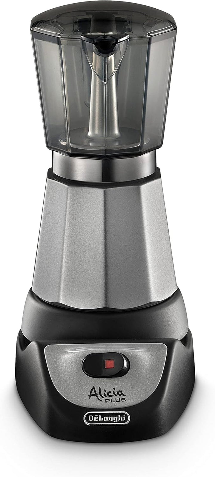 De'Longhi Alicia plus EMKM6.B ibric pentru moca (rotativ 360°, 550 W) argintiu-negru