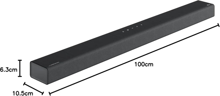 LG S65Q Intelligente Soundbar Mit 420 W Leistung Und 3,1 Kanäle, DTS Virtual:X Und Dolby Digital in Hoher Auflösung Hi-Res 24 Bit/96 Khz Und Meridian Sound Music
