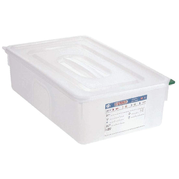 Cutie pentru alimente 21 litri (1/1 GN) 150 (H) x 530 (L) x 345 (P) mm; cantitate pachet: 4 bucăți Cutii depozitare alimente Naty Shop Titlu implicit