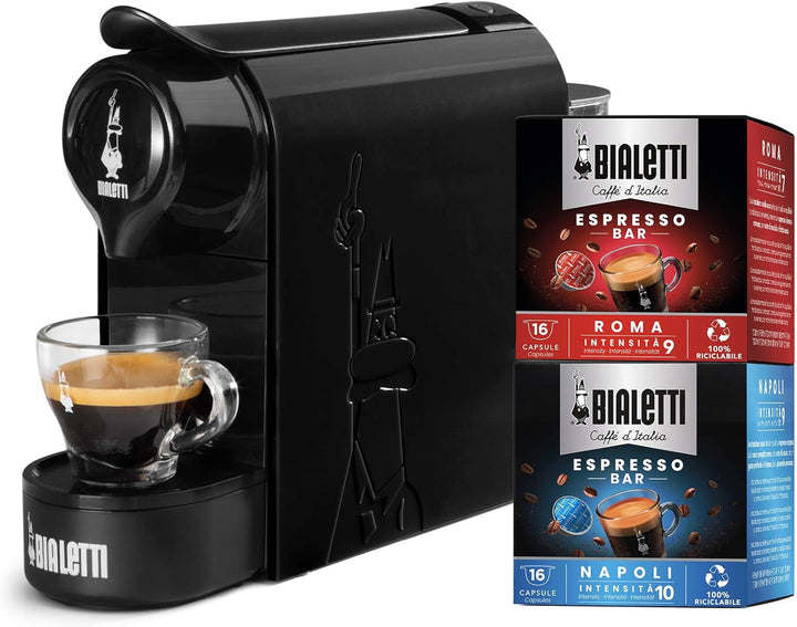 Bialetti Gioia Coffee Espresso Machine, alb