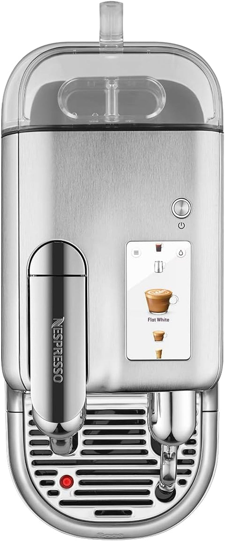 Nespresso SNE900 aparatul de cafea cu capsule Creatista Pro din Sage, oțel inoxidabil periat, oțel inoxidabil periat
