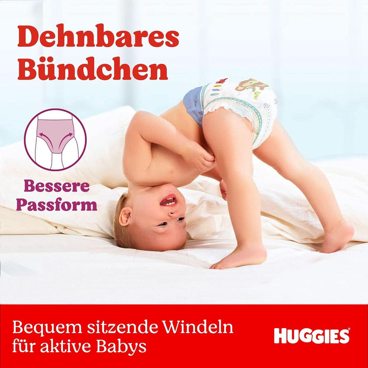 Huggies Ultra Comfort, mărimea 6 (15-30 kg), 102 bucăți (3 X 34 scutece)