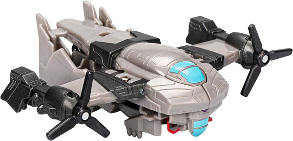 Jucărie Transformers Earthspark 1-Step Flip Changer Megatron, figură de acțiune înaltă de 10 cm, jucărie robot pentru copii cu vârsta de peste 6 ani