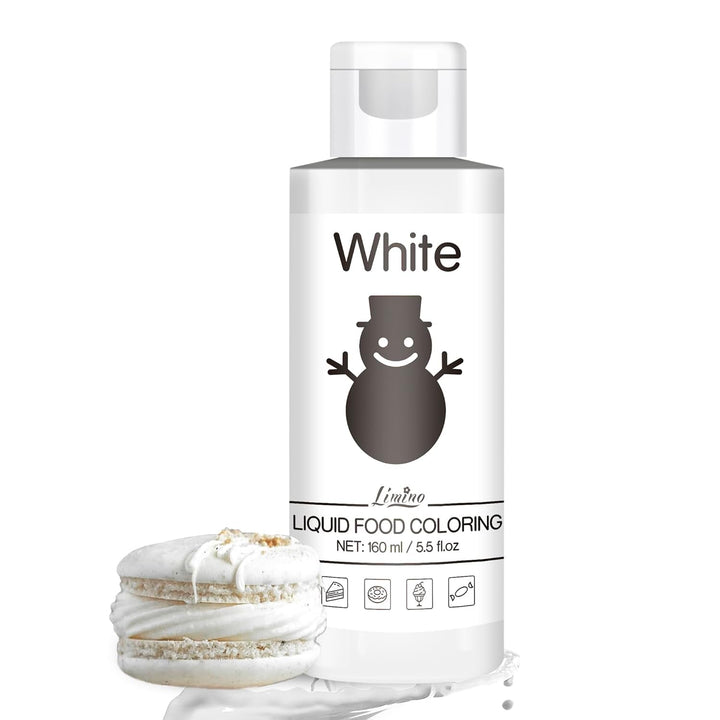 Lebensmittelfarbe - 160Ml Flüssige Lebensmittel Farben Für Kuchen, Backen, Kekse, Macaron - Zuckerfrei Konzentrierte Farbe Food Coloring Für Tortendeko, Getränken, Osterei, DIY Slime (Rot)