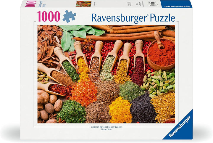 Ravensburger Puzzle 12000354 1000 piese - Condimente și ierburi - Puzzle pentru adulți și copii de la 14 ani, [Exclusiv pe Amazon]