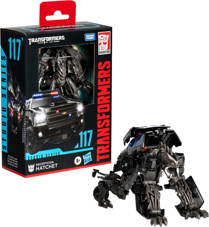 Transformers Studio Series Deluxe-Class Transformers: The Dark Side of the Moon 94 Decepticon Hatchet Action Figure