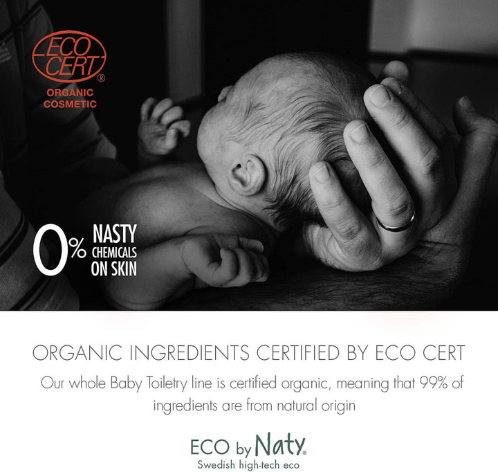 Eco by Naty, unguent pentru răni pentru bebeluși, ingrediente organice pe bază de plante cu 0% parfum, hipoalergenic și testat dermatologic, tub 50 ml