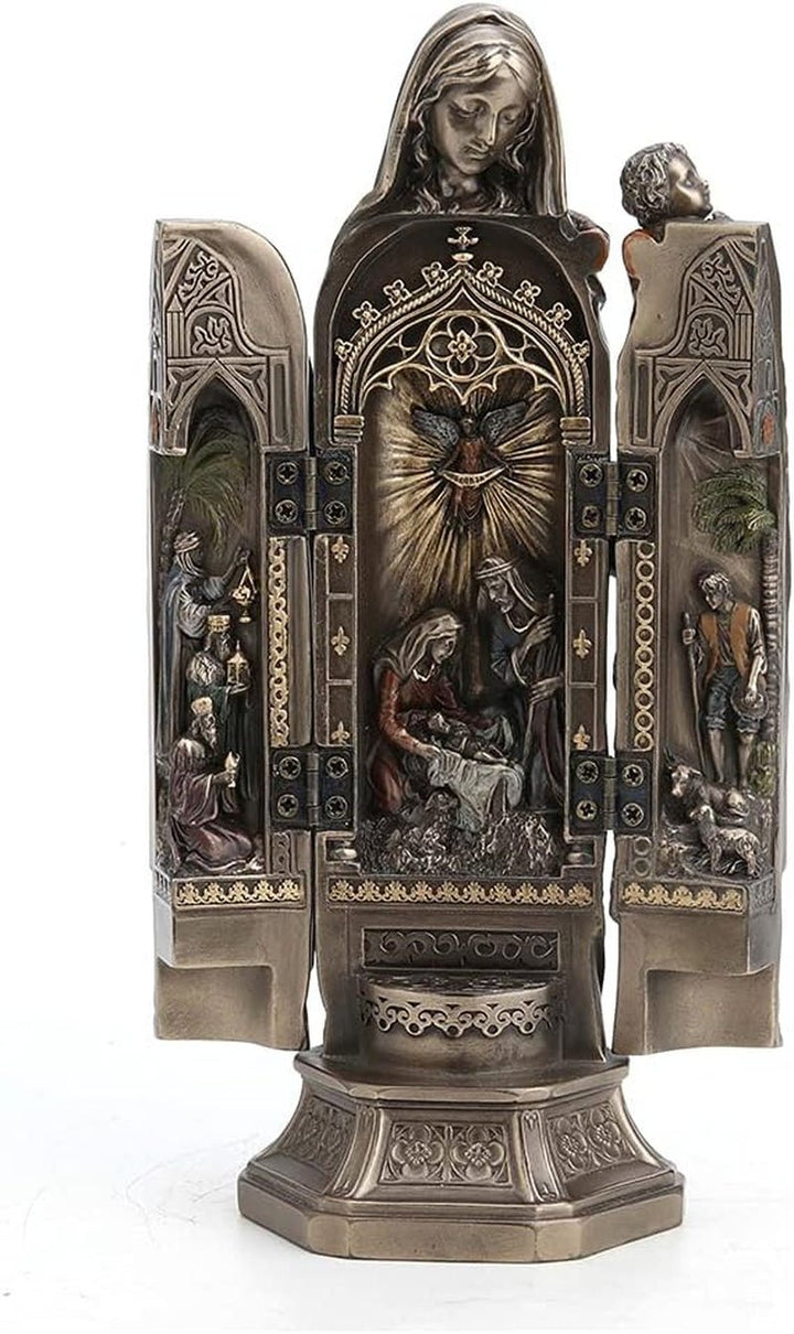 Hades zeu grec al lumii subterane cu statuie cu creier, 26,9 cm, rășină turnată la rece, finisaj bronz antic Statuete si sculpturi Naty Shop Bronz Lungime 3 * Lățime 2 3/4 * Înălțime 7 7/8 (Inch)