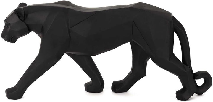 HOME DECO FACTORY, HD0160, Statuie astronaut cu buzunar gol negru, obiect decorativ modern și practic, design futurist, ideal pentru camera de zi sau birou, dimensiune: 20 cm, culoare: negru și auriu Statuete si sculpturi Naty Shop Noir Noir
