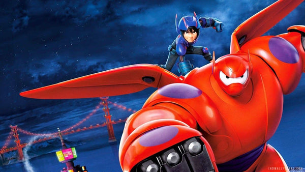 Imagine comestibila, vafa, format A4, Baymax Imagini comestibile Nati Shop