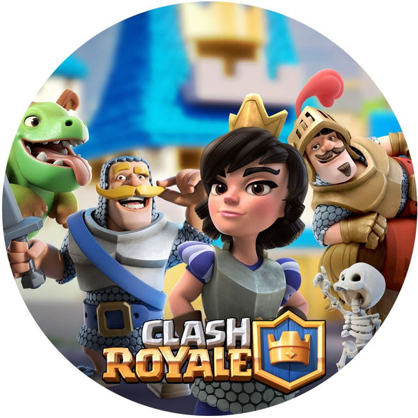 Imagine comestibila, vafa, format A4, Clash Royale Imagini comestibile Nati Shop