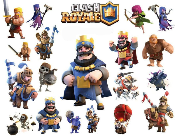 Imagine comestibila, vafa, format A4, Clash Royale Imagini comestibile Nati Shop