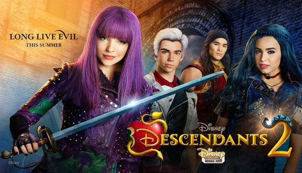 Imagine comestibila, vafa, format A4, Descendants - Nati Shop