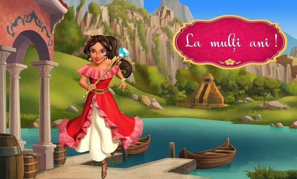 Imagine comestibila, vafa, format A4, Elena din Avalor Imagini comestibile Nati Shop