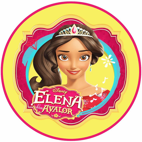 Imagine comestibila, vafa, format A4, Elena din Avalor Imagini comestibile Nati Shop