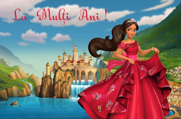 Imagine comestibila, vafa, format A4, Elena din Avalor Imagini comestibile Nati Shop