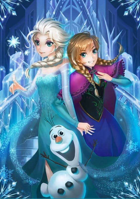 Imagine comestibila, vafa, format A4, Frozen - Nati Shop