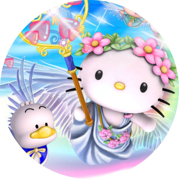 Imagine comestibila, vafa, format A4, Hello Kitty Imagini comestibile Nati Shop