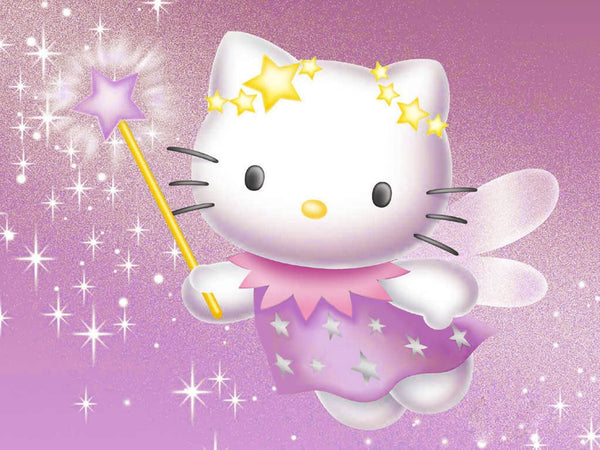 Imagine comestibila, vafa, format A4, Hello Kitty Imagini comestibile Nati Shop