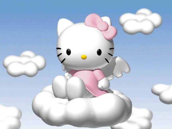 Imagine comestibila, vafa, format A4, Hello Kitty Imagini comestibile Nati Shop