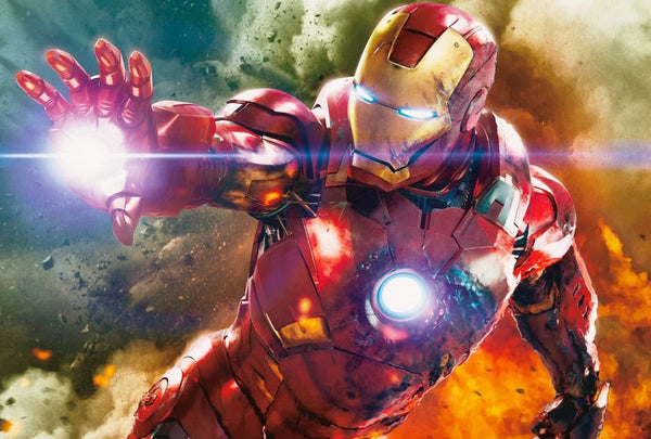 Imagine comestibila, vafa, format A4, Iron Man Imagini comestibile Nati Shop