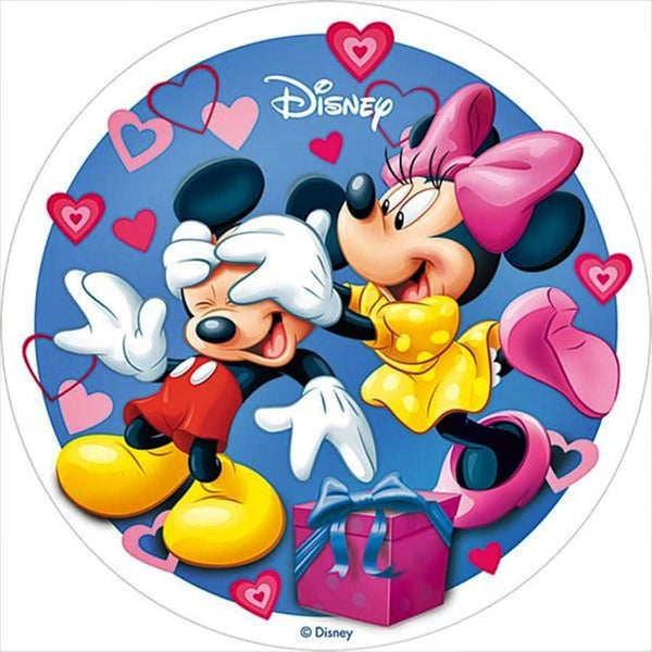 Imagine comestibila, vafa, format A4, MINNIE&MICKEY MOUSE Imagini comestibile Nati Shop