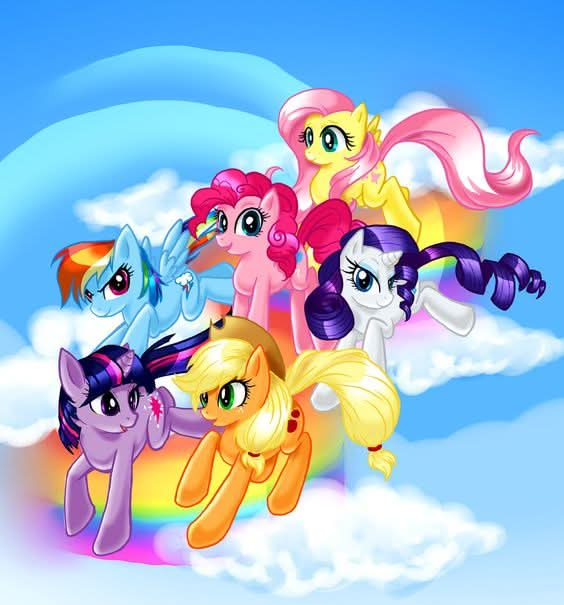 Imagine comestibila, vafa, format A4, My Little Pony - Nati Shop