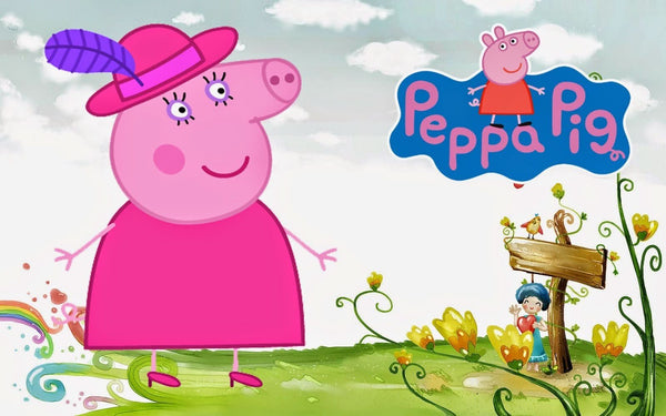 Imagine comestibila, vafa, format A4, Peppa the Pig Imagini comestibile Nati Shop