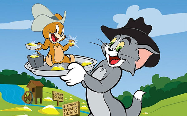 Imagine comestibila, vafa, format A4, Tom si Jerry Imagini comestibile Nati Shop