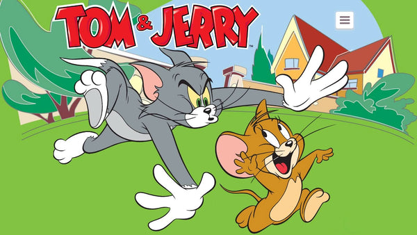 Imagine comestibila, vafa, format A4, Tom si Jerry Imagini comestibile Nati Shop