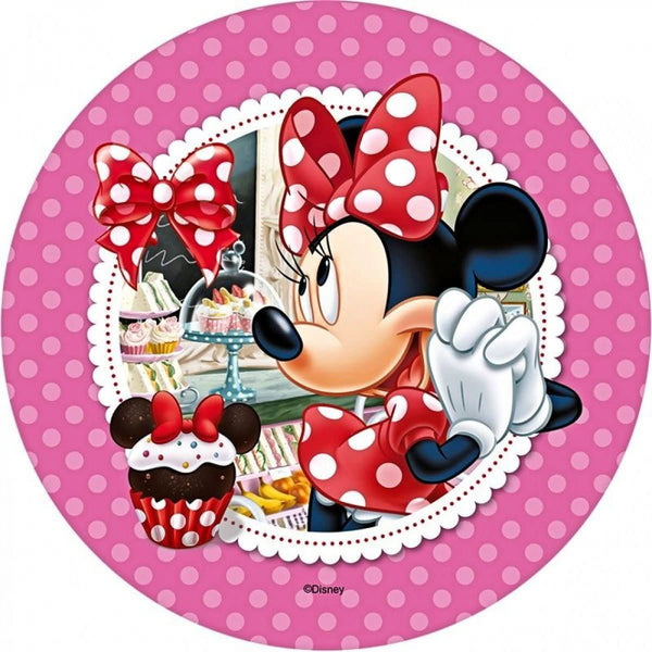 Imagine comestibila, vafa, format A4, Tort Minnie Mouse Imagini comestibile Nati Shop