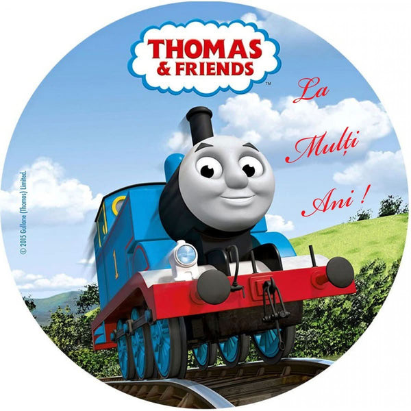Imagine comestibila, vafa, format A4, Trenuletul Thomas Imagini comestibile Nati Shop