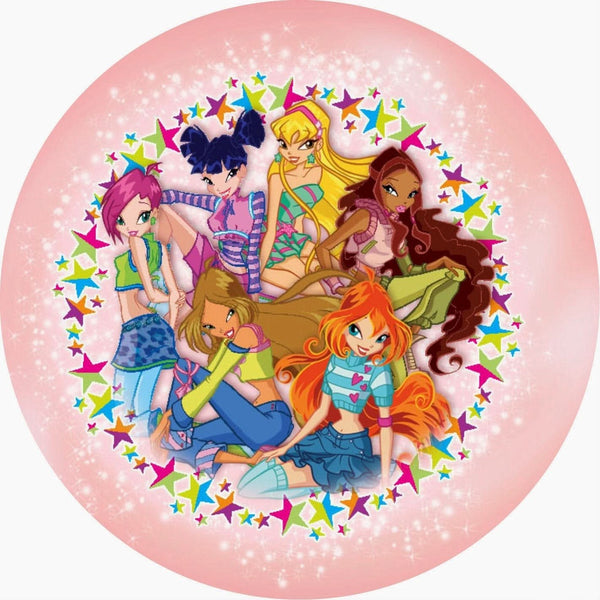 Imagine comestibila, vafa, format A4, Winx Imagini comestibile Nati Shop