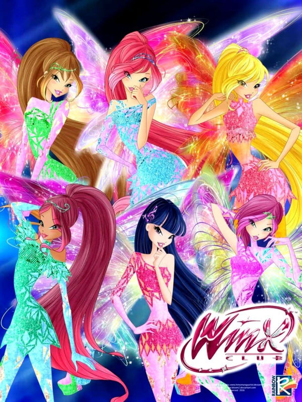 Imagine comestibila, vafa, format A4, Winx Imagini comestibile Nati Shop