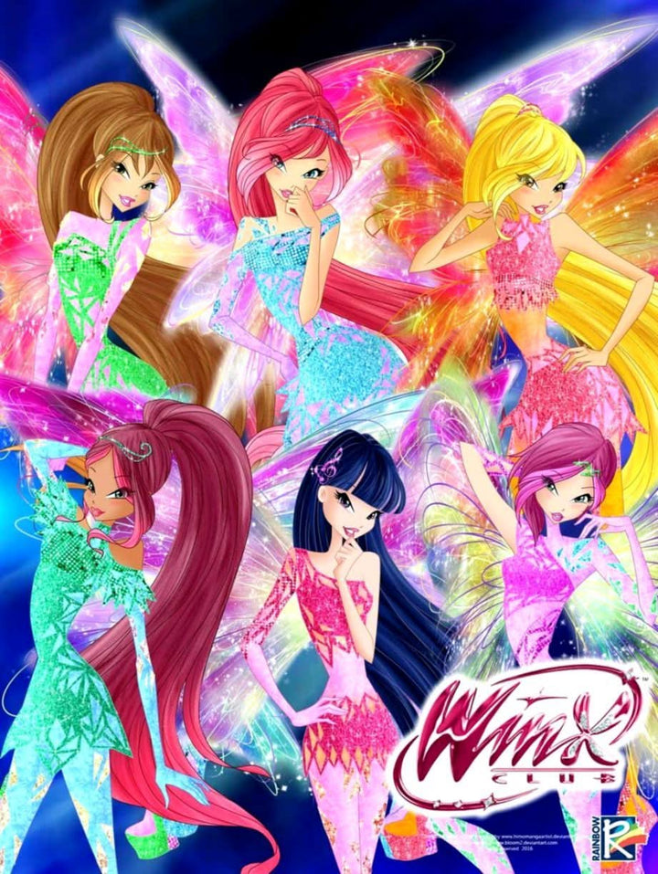 Imagine comestibila, vafa, format A4, Winx Imagini comestibile Nati Shop