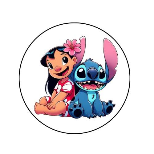 Imagine comestibila, vafa sau icing, format A4, Lilo and Stitch - Nati Shop