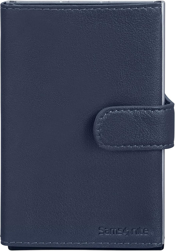 Samsonite Alu Fit SLG - Portofel, 10,2 cm, albastru (albastru) Portofel Barbati Naty Shop