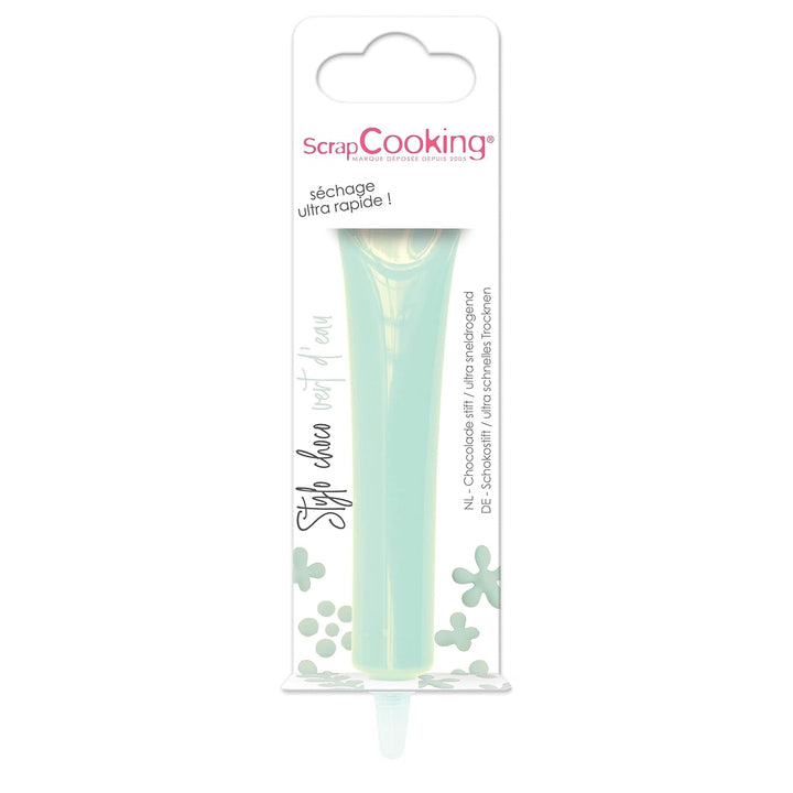 ScrapCooking - colorant alimentar, diverse culori, la tub pentru scriere, 25 grame Pasta de zahar Naty Shop Verdețuri de apă Mic