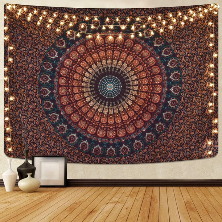 Tapiserie alishomtll mandala boema panza nisip Casa - Accesorii si Decoratiuni Naty Shop 1-Mandala 200.2L X 150.1B Cm