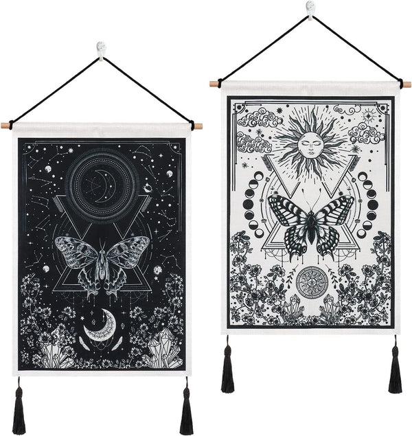 Tapiserie betylifoy bucati tapiserii mici paiete soare luna Casa - Accesorii si Decoratiuni Naty Shop Eclipsă lunară