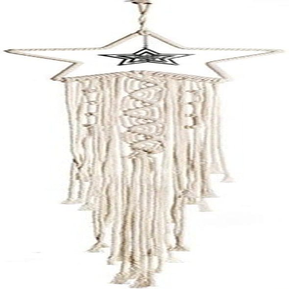 Tapiserie deco dreamcatcher tesute decorare peretelui alb Casa - Accesorii si Decoratiuni Naty Shop Alb