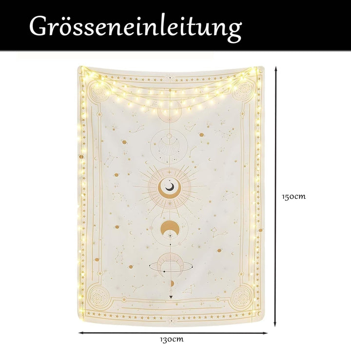 Tapiserie fazele lunii mister constelatie Casa - Accesorii si Decoratiuni Naty Shop