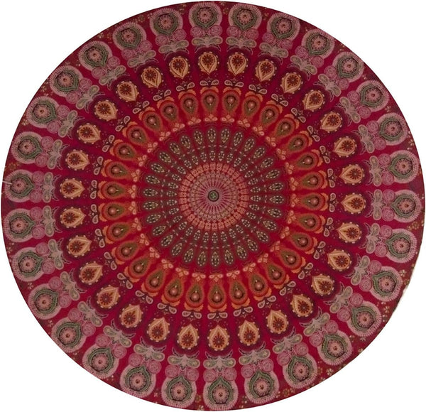 Tapiserie india prosop plaja rotund mandala hippielarge indian Casa - Accesorii si Decoratiuni Naty Shop Default Title