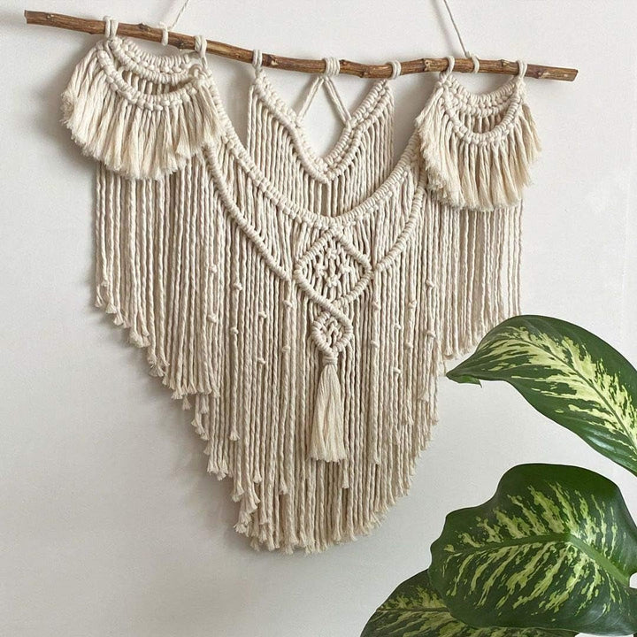 Tapiserie mare natural driftwood bohemian peste headboard Casa - Accesorii si Decoratiuni Naty Shop