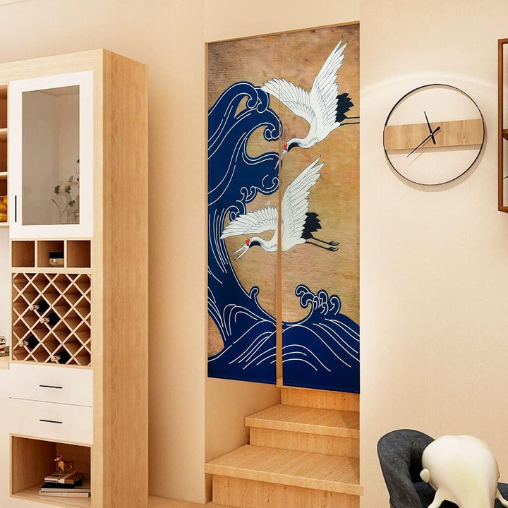 Tapiserie stil japonez lenjerie groasa noren perdea lunga Casa - Accesorii si Decoratiuni Naty Shop