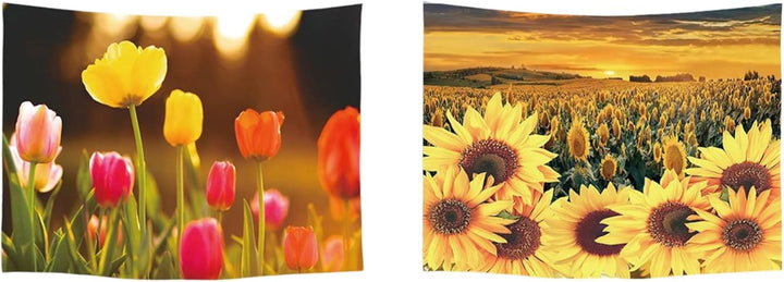 Tapiserie ulticool casa plaja mare insula palmier Casa - Accesorii si Decoratiuni Naty Shop Lalele Floarea-soarelui